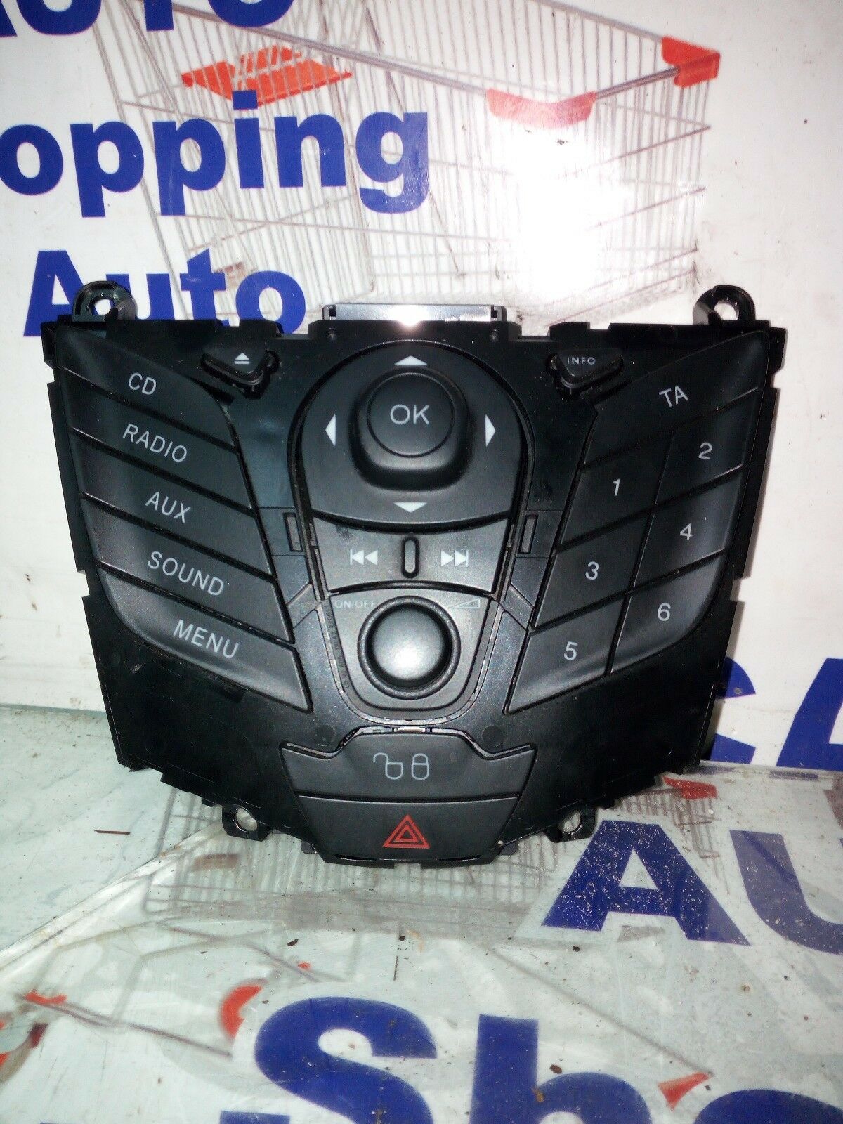 Details About Panel Commands Interior Control Radio Ford Fiesta Vi Code 8a6t18k811ad