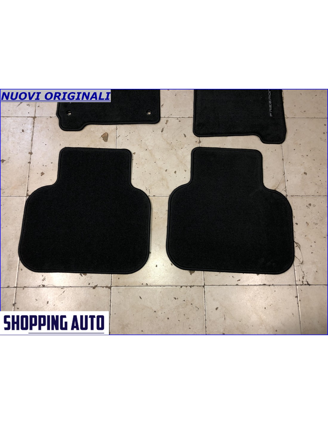 SET TAPPETINI MOQUETTE NUOVI ORIGINALI FIAT FREEMONT - 82212820